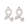 Non-Tarnish 304 Stainless Steel Pendants STAS-Z078-27P-1