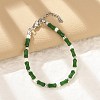 304 Stainless Steel Beaded Bracelets for Women BJEW-M056-08P-04-1