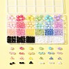 DIY Round Acrylic Beads Jewelry Making Findings Kits DIY-FS0007-79-9