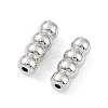 Anti-Tarnish Rhodium Plated 925 Sterling Silver Screw Clasps LS-STER-K173-04P-1