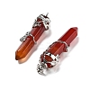 Natural Carnelian Big Pointed Pendants G-A172-16J-2