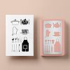 2Pcs 2 Style 304 Stainless Steel Cutting Dies Stencils DIY-FG0002-01-3