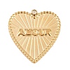 304 Stainless Steel Pendants STAS-H249-17G-1