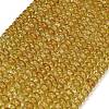 Dyed Imitation Gemstone Glass Beads Strands GL-Z001-03A-01-1