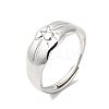 Non-Tarnish 304 Stainless Steel Sun Adjustable Ring for Men Women RJEW-I085-14P-1