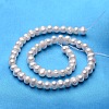 Potato Natural Cultured Freshwater Pearl Beads Strands PEAR-E007-6-7mm-A-2