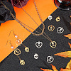 24Pcs 4 Style 201 Stainless Steel Charms STAS-DC0008-59-6