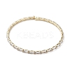 Real 18K Gold Plated Brass Cuff Bangles BJEW-D039-36G-03-1