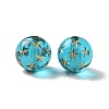 Transparent Acrylic Beads OACR-E015-19-2