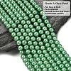 Eco-Friendly Dyed Glass Pearl Round Beads Strands HY-A002-6mm-RB008-4