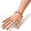 Healing Power Natural Amethyst Beaded Bracelets for Men Women X1-BJEW-TA00012-03-3