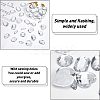 96Pcs 6 Style Sew on Rhinestone OACR-FG0001-20-4