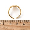 304 Stainless Steel Open Cuff Ring for Women LS-RJEW-Z088-01G-02-3