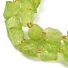 Raw Rough Natural Quartz Crystal Beads Strands G-Z131-J01-09-4