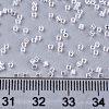 FGB 11/0 Grade A Baking Paint Glass Seed Beads SEED-S030-0101-4