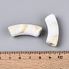 Two Tone Acrylic Beads MACR-WH0015-02-3