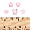 200Pcs 5 Styles Transparent Acrylic Beads TACR-FS0001-54A-5