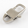 Tarnish Resistant Polished 316 Surgical Stainless Steel Lobster Claw Clasps STAS-R072-34-2