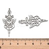 Non-Tarnish 304 Stainless Steel Pendants STAS-B054-04P-3