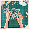 Dial Scale Carbon Steel Cutting Dies Stencils DIY-WH0309-1966-4