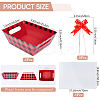 Tartan Cardboard Gift Basket Kit CON-WH20013-01A-01-2