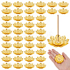 90Pcs Zinc Alloy Lotus Incense Burner Holder AJEW-WA0001-31-1