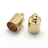 Brass Cord Ends LS-X-KK-D219-8x4-G-1