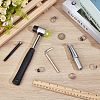 1 Set Iron Ring Size Adjusters and 1Pc Hammer TOOL-BC0003-30-4