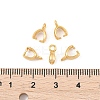 SHEGRACE Brass Ice Pick Pinch Bail XGR0037G-81G-3