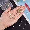 30Pcs 3 Style Brass Beads KK-SZ0001-54-4