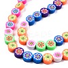 Handmade Polymer Clay Beads Strand CLAY-T020-32-2