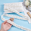 9 Yards Polyester Pleated Lace Trim OCOR-HY0001-28-3