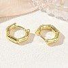 Brass Hoop Earrings KK-CBA98BA-11G-2
