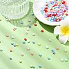 180G 12 Colors 6/0 Opaque Baking Paint Glass Seed Beads SEED-CJ0001-23-5
