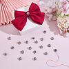 24Pcs 1-Hole Zinc Alloy Buttons FIND-PH0026-97-4