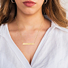 8Pcs 304 Stainless Steel Pendant Necklaces NJEW-FH0001-15G-6