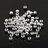 Plating Plastic Acrylic Round Beads PACR-L003-5mm-S-1