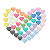 48Pcs 12 Colors Alloy Beads FIND-PH0020-04-8