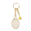 304 Stainless Steel Alloy Acrylic Tennis Keychain KEYC-JKC01218-4