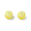 Opaque Striped Acrylic Beads MACR-S373-27D-06-2