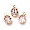 Faceted Glass Rhinestone Pendants GLAA-I051-AM-2