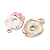 Printed Alloy Pendants FIND-G106-01G-2