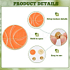 16Pcs Sport Enamel Pins JEWB-DC0001-24A-4