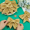 10Pcs Glitter Foam Bowknot Ornament Accessories FIND-GF0008-55B-3