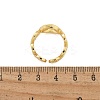 Brass Open Cuff Rings for Women RJEW-K289-01G-G-5
