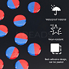 Crystal Epoxy Resin Public Signs AJEW-WH0604-43B-4