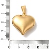 PVD Vacuum Plating 304 Stainless Steel Pendants STAS-R229-04C-G-3