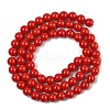 Dyed Shell Pearl Beads Strands BSHE-XCP0001-09-2