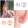 2 Pairs 2 Colors Sterling Silver Ear Nuts STER-CN0001-14B-6