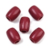 Opaque Acrylic European Beads AC-CBA1794-03C-1